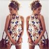 Piece Womens 2 Holiday Mini Playsuits Ladies Beach Summer Floral Shorts Print