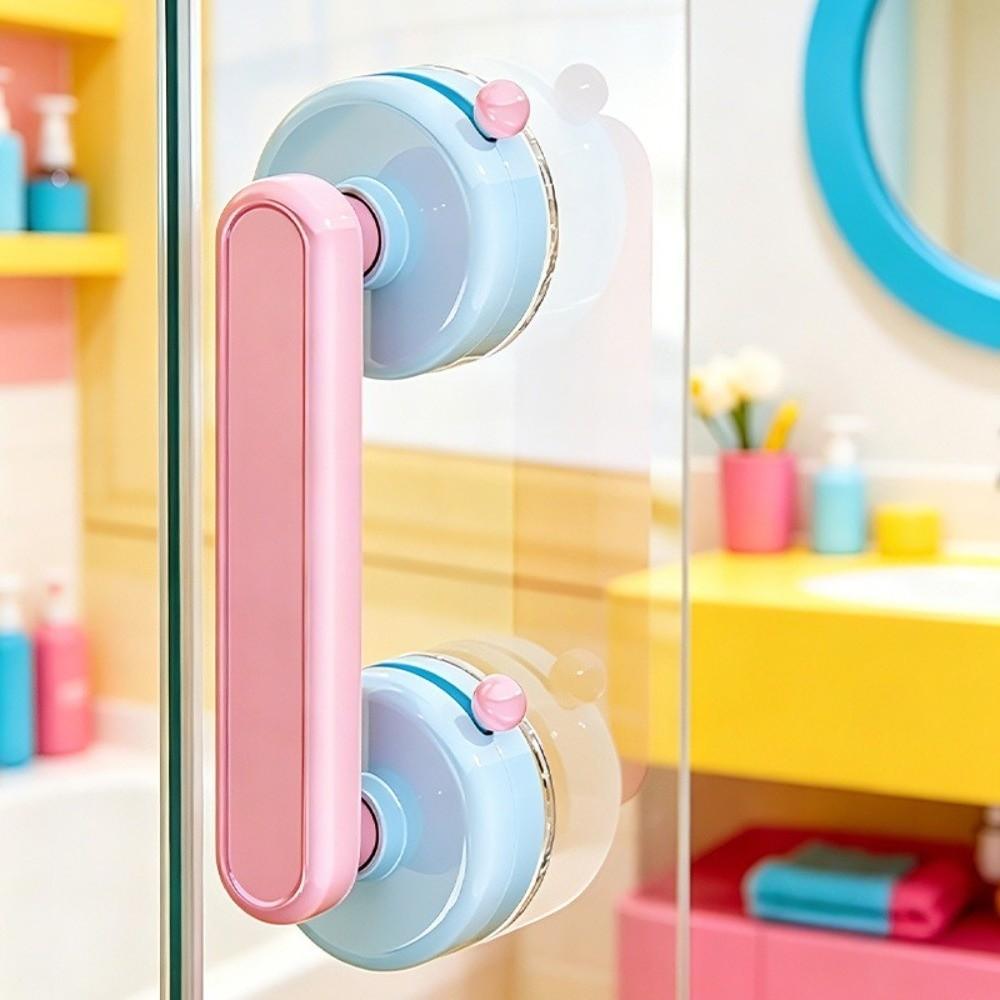 Waterproof Glass Door Handle Strong Suction Easy Installation Handle Kitchen Door