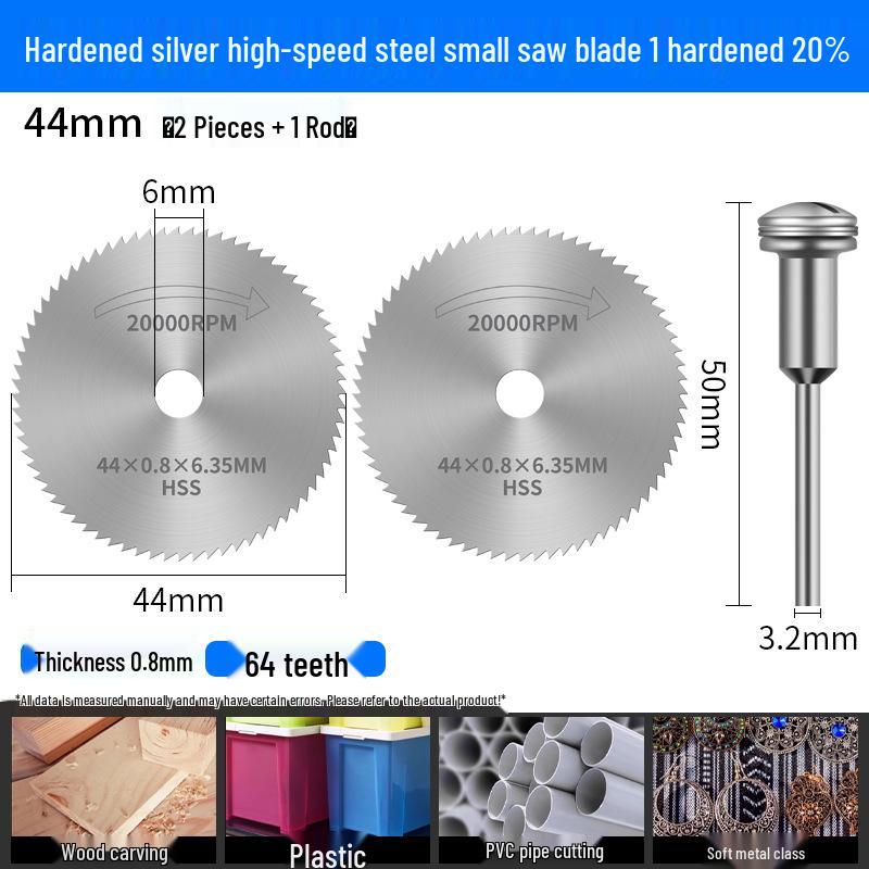 High-Speed Steel Mini Circular Saw Blade for Electric Drill and Grinder