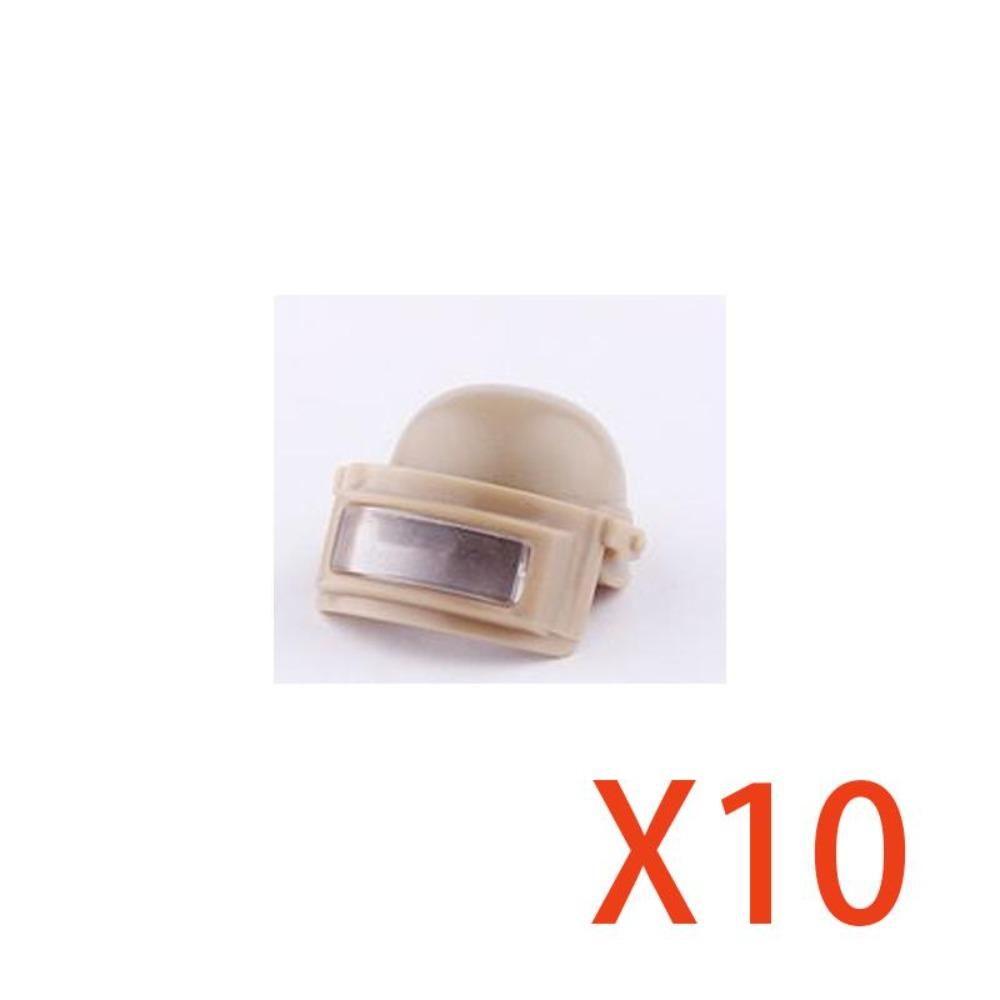 MOC WWII Military Building Blocks Accessories Figure Soldier Ninja Helmet Toy Hat Mini Brick Scarf Mask Knee Pads Gift Toys X027