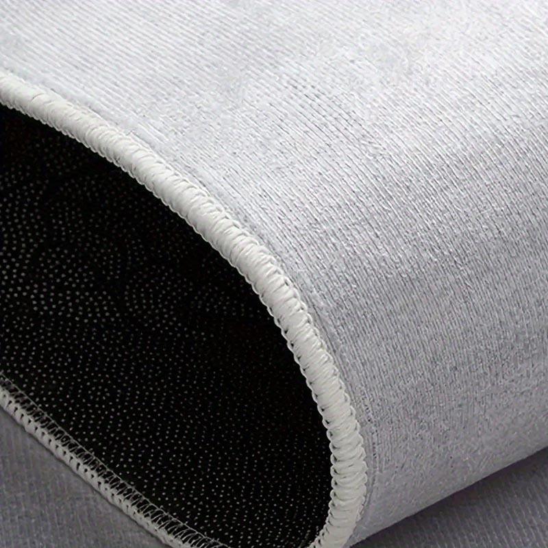 1pz Tappeto Rotondo Love Stitch - Antiscivolo, Lavabile in Lavatrice in Poliestere per Arredamento Soggiorno & Camera da Letto