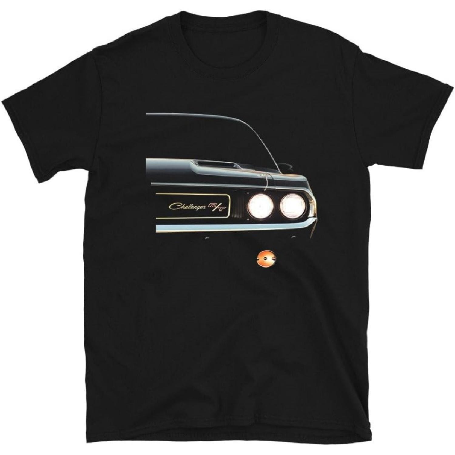 Challenger R T 70 Men s T-Shirt Vintage American Muscle Sports Car Tee Shirt XXXXXL разноцветный