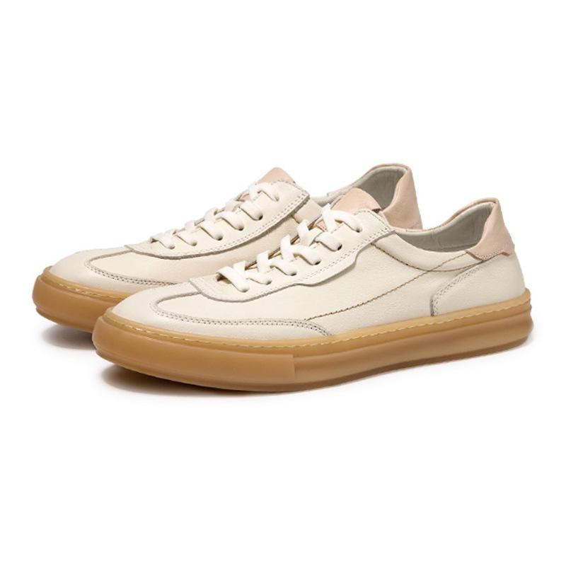 Британская толстая подошва трендовая мужская обувь кроссовки корейские повседневные — фото 5