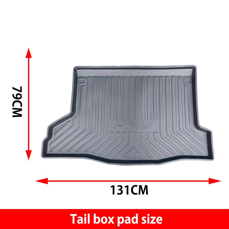 22-25 Honda Vezel/HR-V Wear-Resistant, Waterproof, Eco-Friendly TPE Trunk Mats