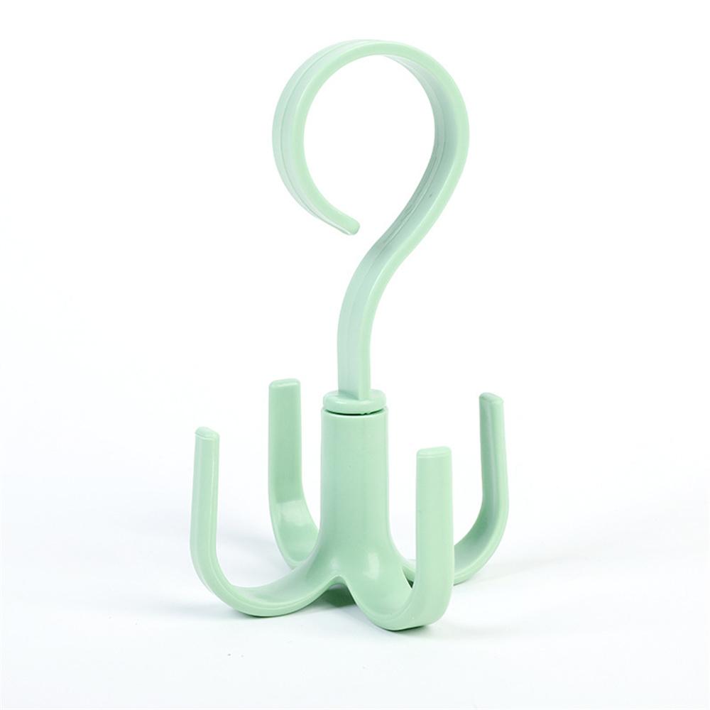 Große Kreative Multifunktionale Drehbaren Vier-Klauen-Haken Mantel Aufhängen Taschen Schal Kleiderschrank Aufbewahrung Kleiderbügel Türhänger Taschen