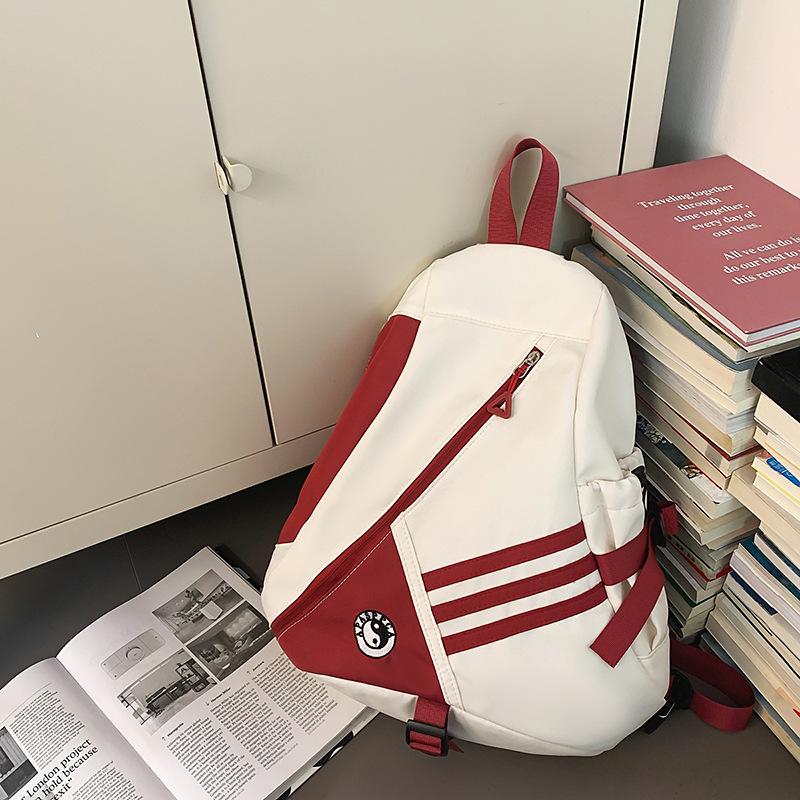 

Школьный рюкзак большой вместимости, женский, через плечо, спортивная сумка для велоспорта, на плечо .