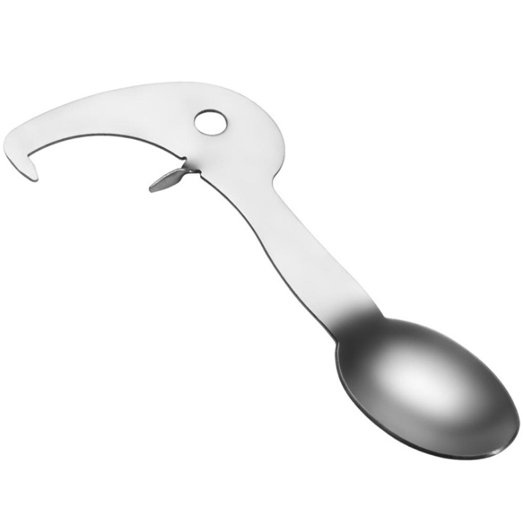 Küchenutensilien Edelstahl Obstschneider Löffel Kiwi-Schneider