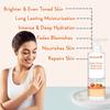 WishCare Multi-Vitamin Brightening Body Lotion 200 Ml for Men & Women Hydrating Skin Care