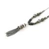 Les Trésors De Lily [E5824] - Collier Créateur 'Meditation' Noir