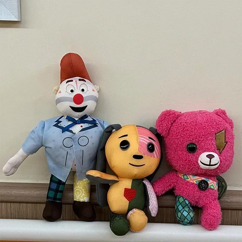 Anime Lost Ollie Plush Toys Cartoon Dolls OLLIE ZOZO ROSY Stuffed Clown Rabbit Bearman Plushie Figure Birthday Christmas Gifts