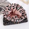 Thicken Leopard Jacquard Unisex Beanies Trendy Autumn Winter Warm Hat Hip Hop Vintage Knit Hats for Women Men