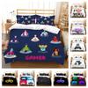 Home Textiles Bed Quilt Cover Bedding Set 3D Gamer Duvet Cover Comfortable Bedclothes Microfiber Quilt Cover