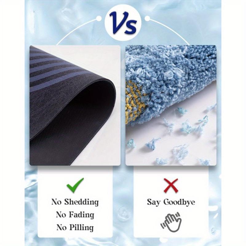 Irregular Leaves Household Bathroom Diatomaceous Earth Mat Bathroom Entrance Non-Slip Water-Absorbent Quick-Dry Carpet