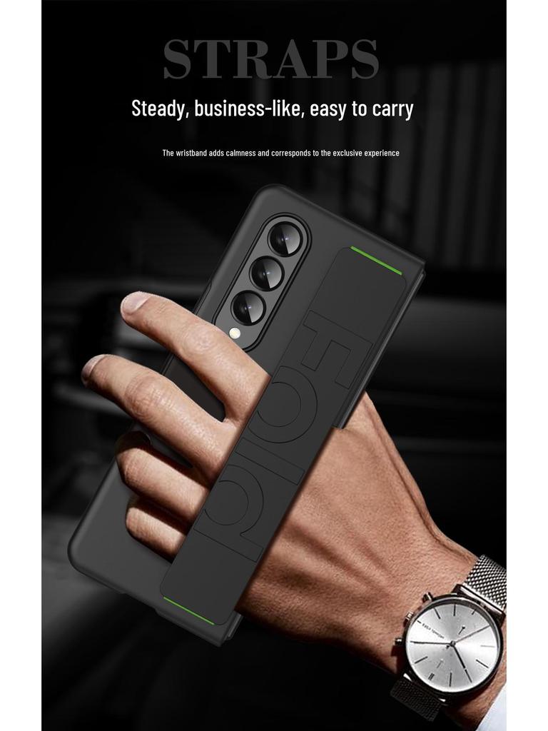 Samsung Z Fold7 Elastic Wristband Skin-Feel Protective Case