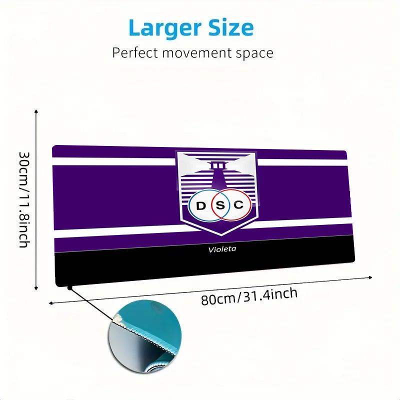 Defensor Sporting Color Mouse Pad Large Gaming Table Cushion Non-slip Laptop Tablet Big Mousepad XXL Mat Mini PC Playmat With Lock Edge