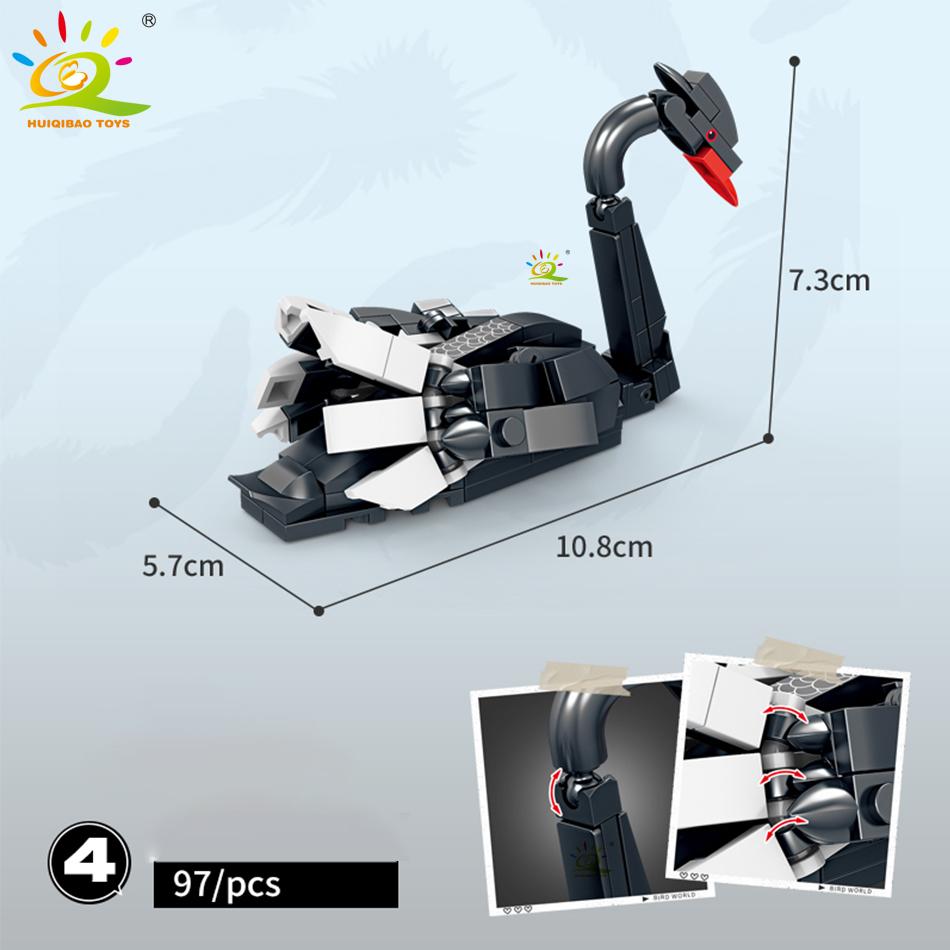 Ungiftige Moc Tier Modell Bausteine Vögel Adler Stadt Bauklötze Set Kinder Puzzle Zusammenbau Spielzeug Für Kinder Geschenk