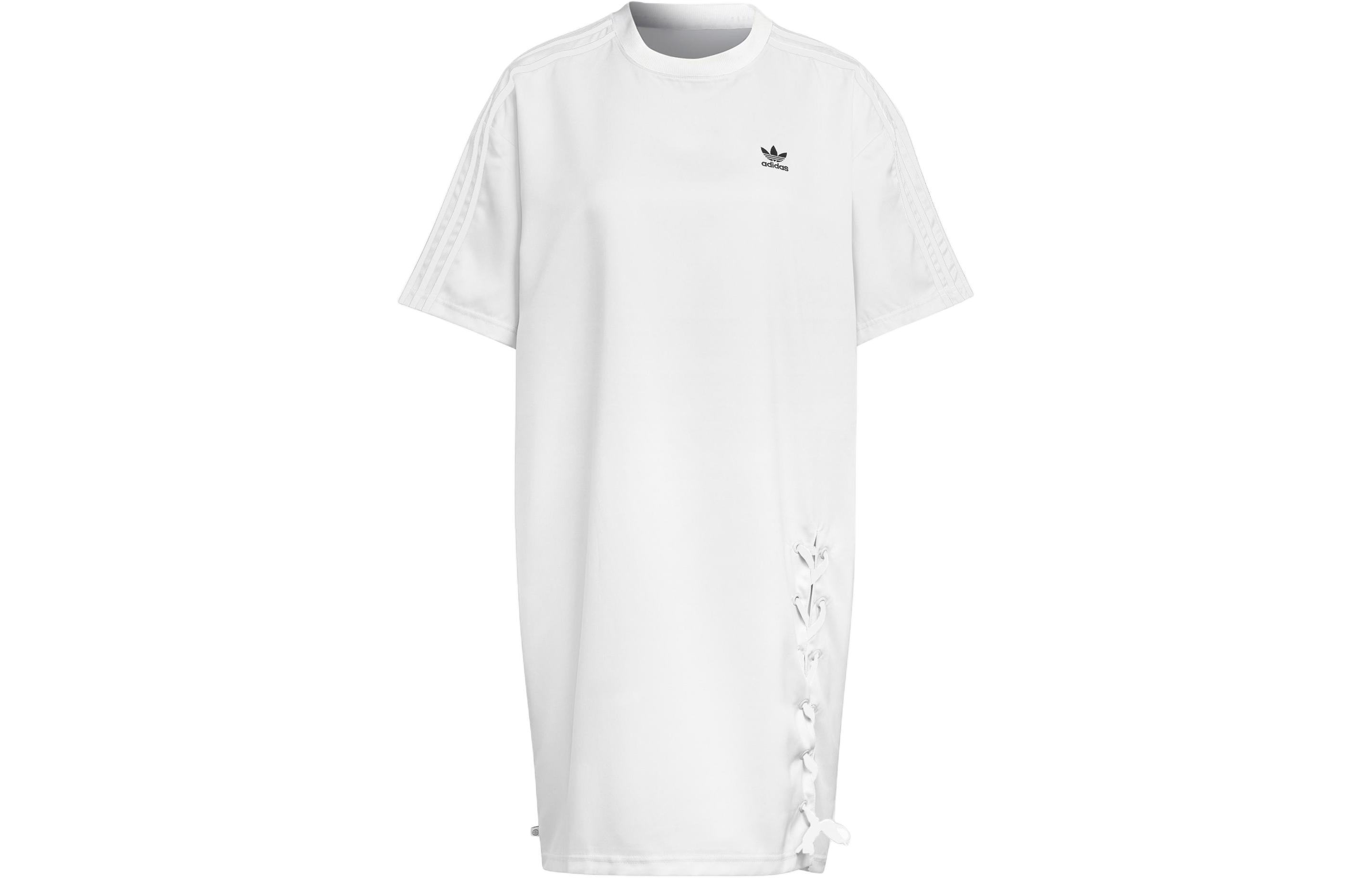 Adidas Originals Short Sleeved Dress Women s White HK5080 M