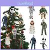 Spooky 3.1in Halloween Christmas Horror Pendant Doll For Xmas Tree Decor