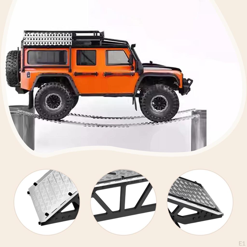 Single RC Car Obstacle Ramp Climbing Scene Realistic Bridge for 1/10 1/12 1/18 Cars