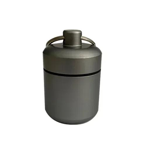 

1 шт. металлическая мини-водонепроницаемая дорожная таблетница из сплава, герметичные контейнеры, тайник, держатель для лекарств, контейнер для ключей, аптечка, здравоохранение