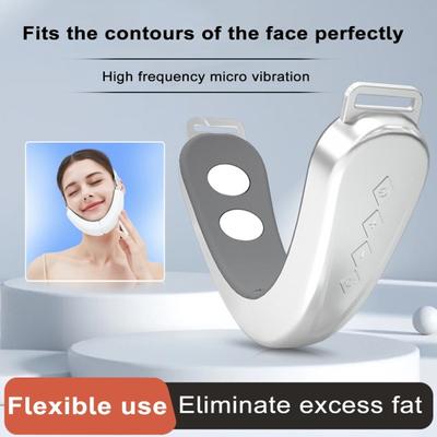 Aparat de masaj facial Dispozitiv de ridicare a feței Microcurent Fecale Vibrații de slăbire Promovarea circulației Barbie dublă Linia în V Curea de ridicare Dispozitiv de maxilare pentru celulită
