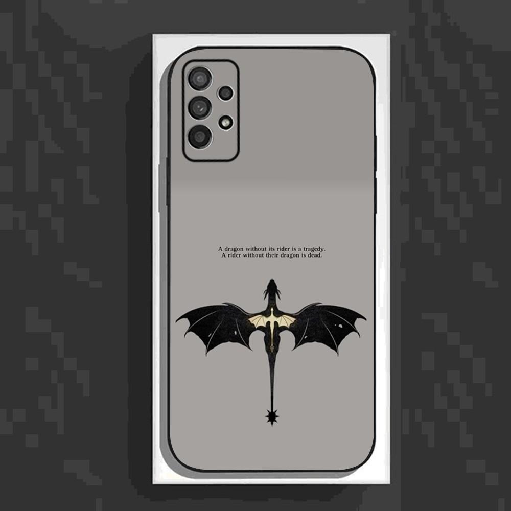 Dragon F-Fourth-h W-Wing Phone Case For Samsung Galaxy A13,A21s,A22,A31,A32,A52,A53,A71,A80,A91 Soft Black Cover