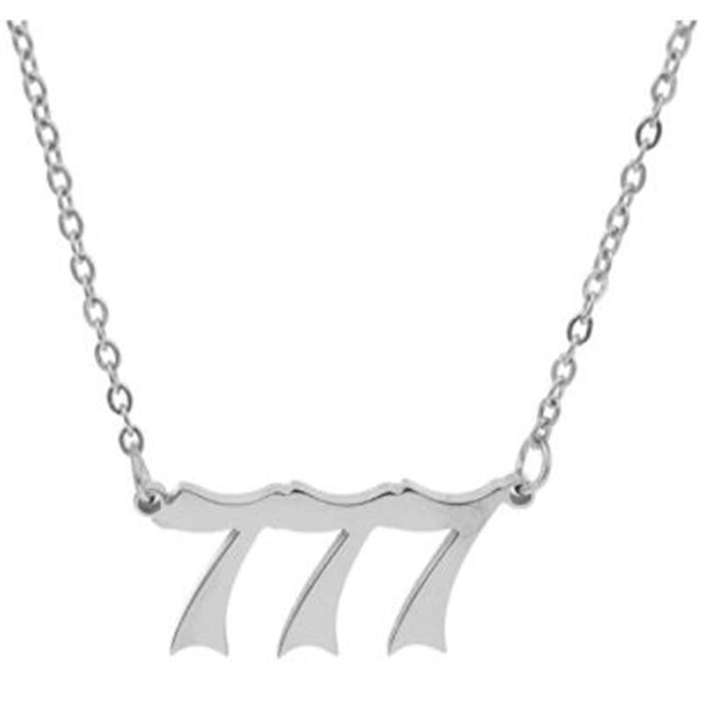 Buy Necklace Stainless Steel Number 