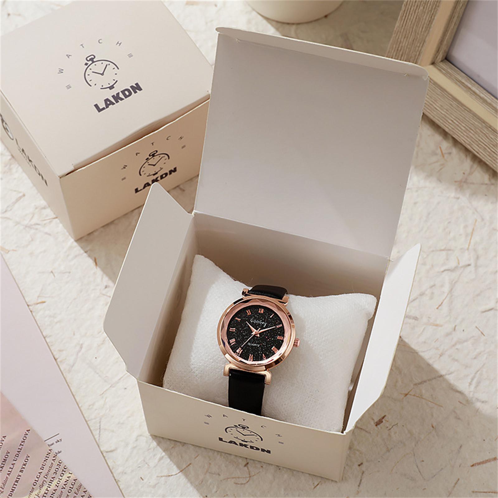 

Women Fashion Leather Watch One Size