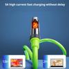 240W Super Fast Charging Dual Type-C Car Data Cable 1.2m/2m Intelligent Digital Display Thick Core Anti Interference Car Chargin