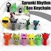 Cartoon Sprunki Keychain Cute Sprunki Oren Raddy Gray Brud Vineria For Girl Boy Bag Pendant Keyring Jewelry Fans Gifts Decor