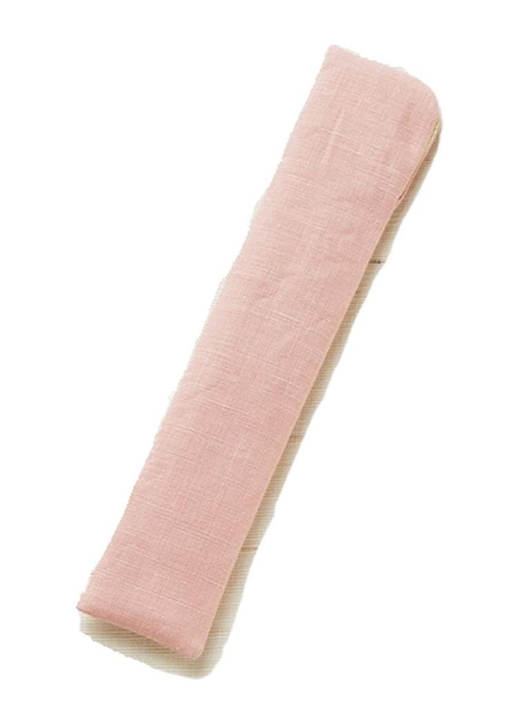 22cm Fan Pure Made in Vermilion Pouch, Hemp, Women's, Japan, Kyoto,