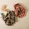 Pet Shirt Spring and Summer Thin Dog Shirt Plaid Breathable Sunscreen Small and Medium Dogs Puppy Two-legged Shirt Cat Clothes