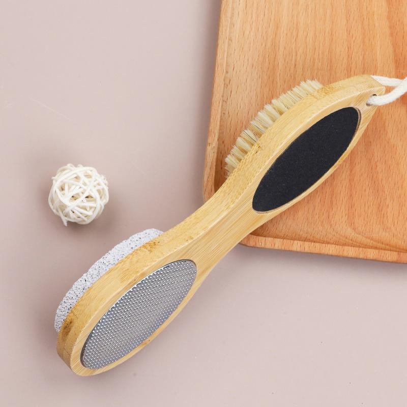 4-in-1 Foot Exfoliating Scrubber Dead Skin Callus Remover Portable Grinding Board for Travel Foot Care