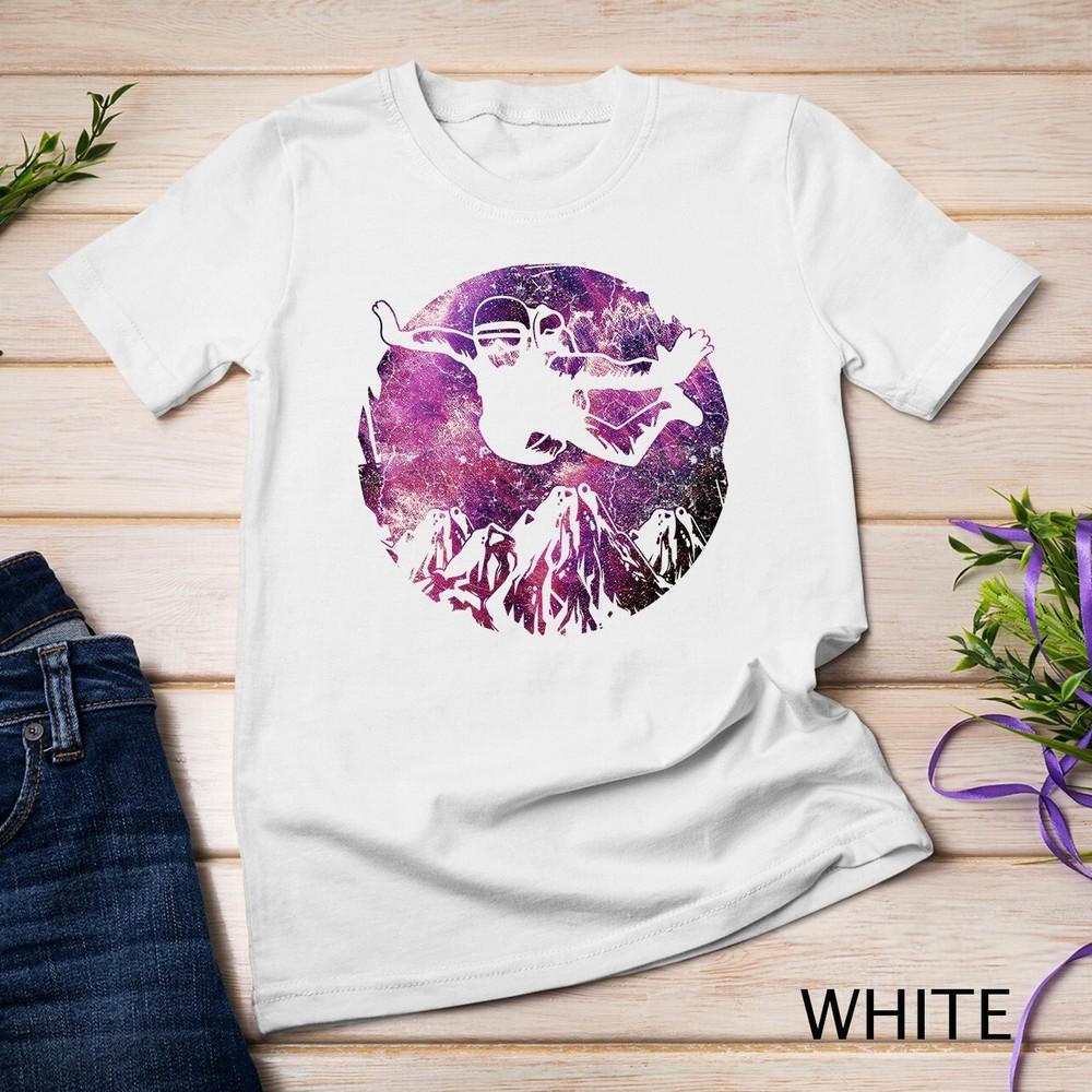 Hot Colorful - Retro Vintage Skydiving Art T-Shirt Unisex T-shirt