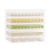 Food-Grade Dumpling Freezer Storage Box with Lid