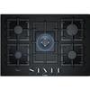 BOSCH Gas Hob - Model 218533 - 5 Elements - Black Glass