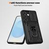 For Samsung Galaxy A37 5G Case PC + TPU Kickstand Phone Back Cover with Camera Slider