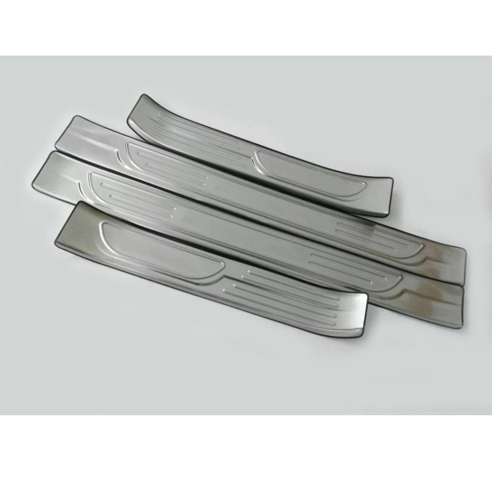 Car Pedal Door Scuff Plate Cover Threshold Stick Outside Frame For Nissan X-Trail T32/Rogue 2014 2015 2016 2017 2018 Style 1