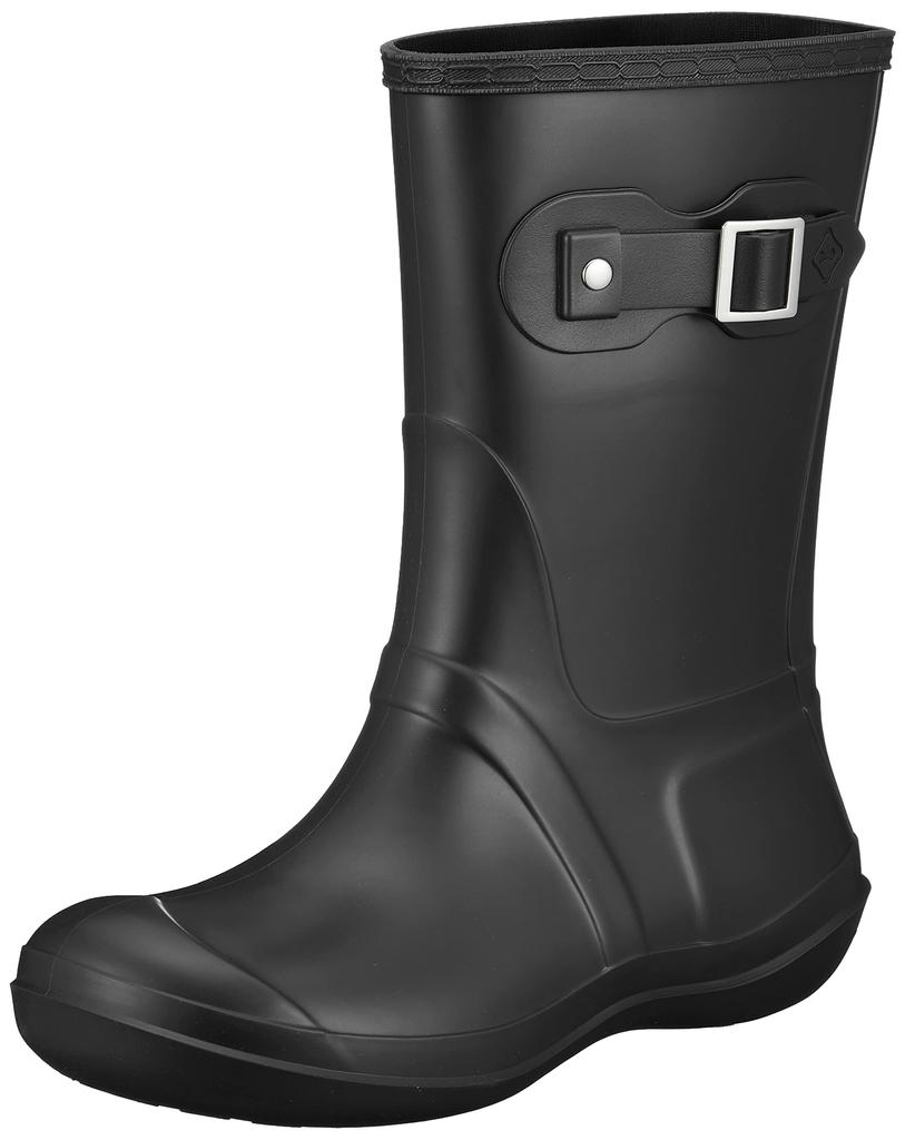 Regetta Canoe Rain and Comfortable for Sizes CCRB-001 Women's Water-Repellent Boots, Waterproof, Casual, Daily, Outdoor, Low-Heel Flats, Comfortable,