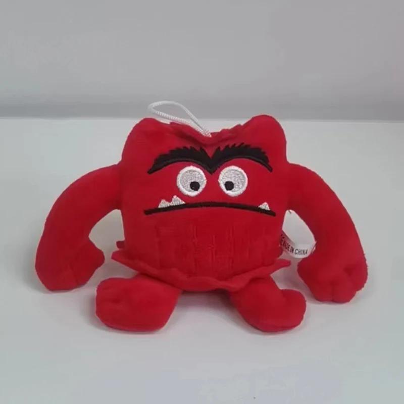 

Плюшевая кукла Color Monster для детей Monster Color Emotion Plushie мягкая игрушка для детей Подарки на день рождения 13cm красный