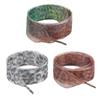 Lacci da Scarpe Stampa Leopardo Larghi Piatto Trasparenti 2,5 cm x 120 cm Lacci Sostituibili per Sneaker Calzature Sportive