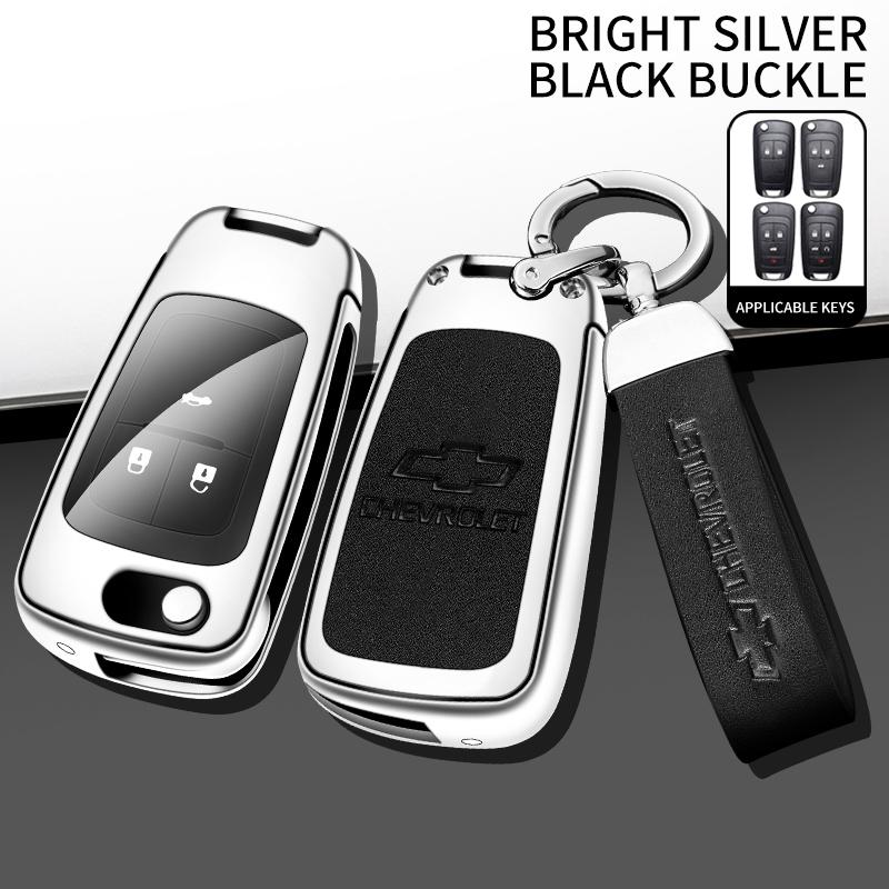 AABHO1 Slitina Kryt Pouzdro na Klíčenku dálkového ovládání auta Pro Chevrolet Chevy Malibu Camaro Cruze Traverse Spark Equinox Sonic Volt Bolt Příslušenství