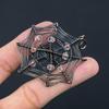 Spider Web Shaped Morganite Gemstone Pure Copper Wire Wrapped Handmade Pendant Jewelry For Gift