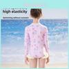 Hellokitty Girls Swimsuit With Spf Sun Protection For Kids Water Play