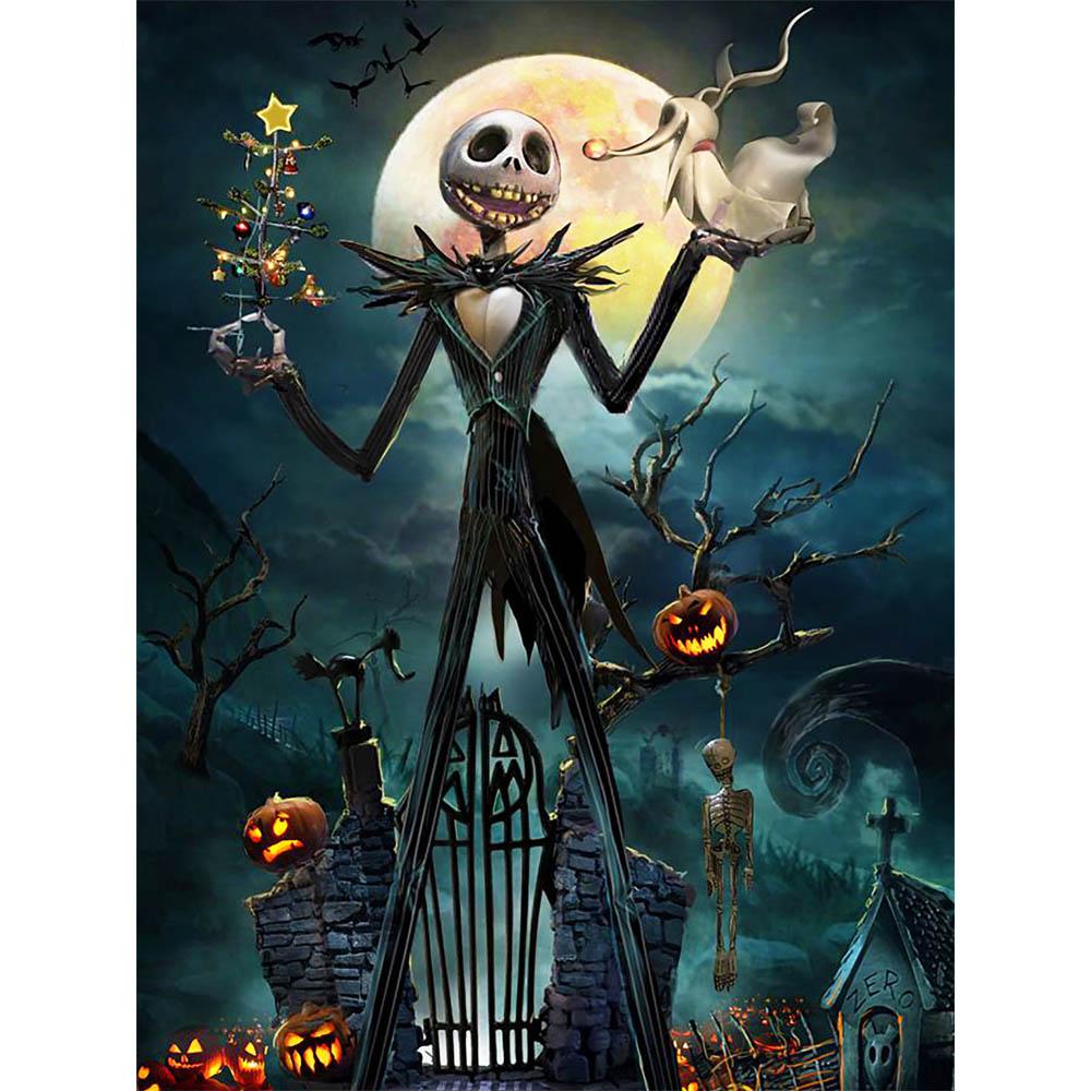 Disney Diamond Mosaic The Nightmare Before Christmas Painting Sally Jack Skellington Embroidery Picture Mosaic Home Decor