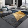 Modern Luxury Geometry Rugs for Living Room Decoration Home Large Size Carpets Non-slip Bedroom Study Mats Washable Lounge Rug
