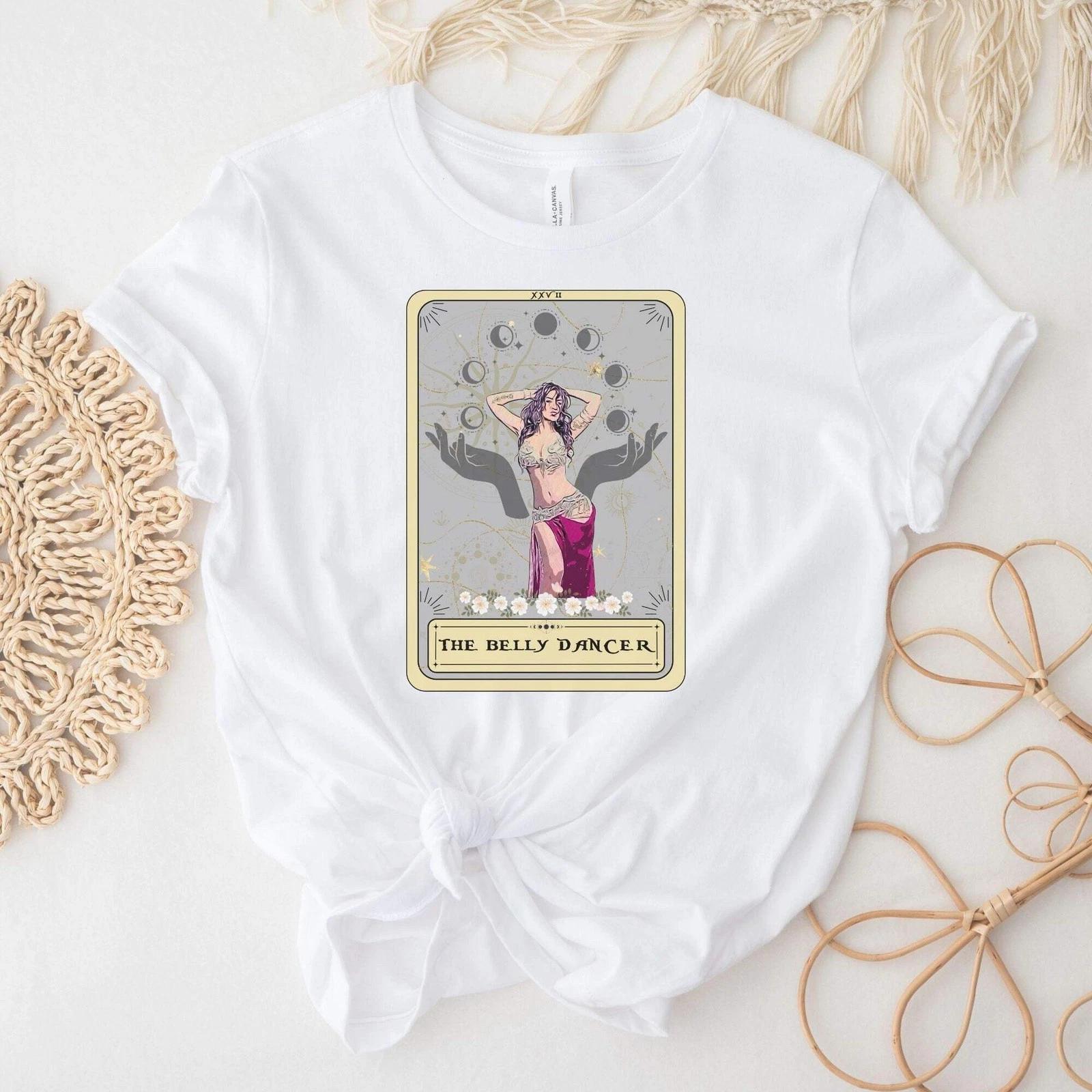 Belly Dance Tarot Shirt - Gift for Belly Dancer T-Shirt M
