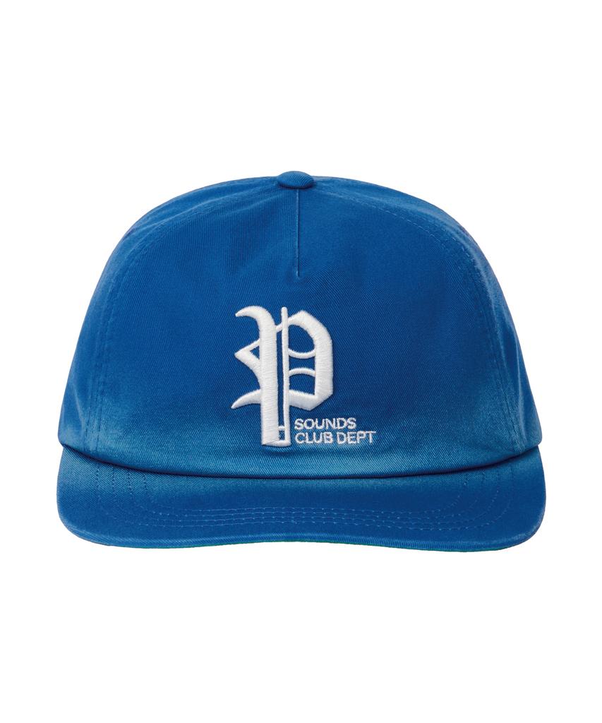 Pideupaipeo P Logo Washed Cap Blue