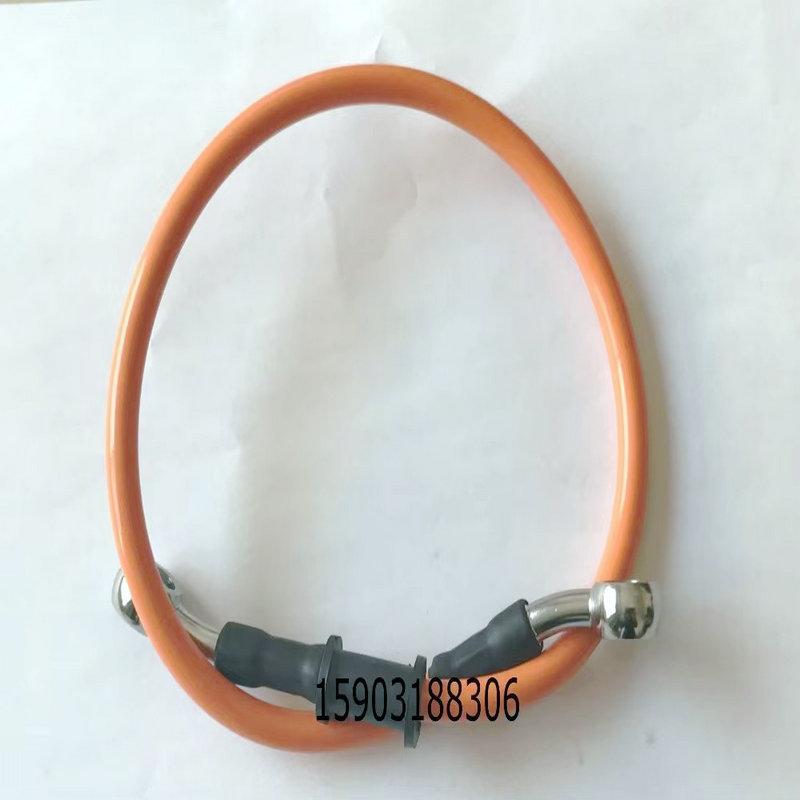 

100CM Colorful Motorcycle Brake Oil Hose Line Hydraulic Reinforced Stainless Steel Braided with Banjo Fittings for Motorbike black 100cm