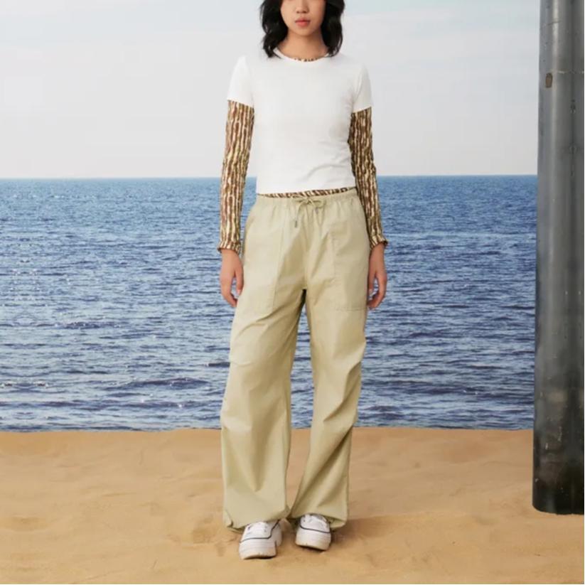 New Converse SS25 T Shirt Women's White 10028335-A03